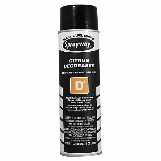 Sprayway SW286 D3 Citrus Degreaser 20 oz Aerosol Can
