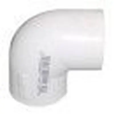 Charlotte 406-012 PVC (Schedule 40) 2300 Series Elbow, 90 Degrees, S x S, 1-1/4