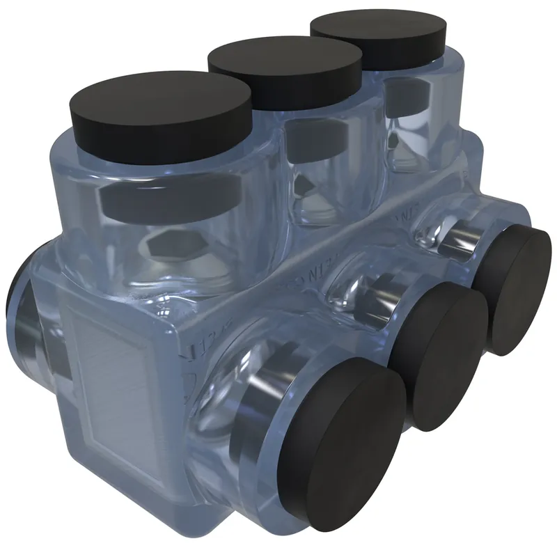 Ilsco ECTS-3-3/0 Clear Ins Mech T 3