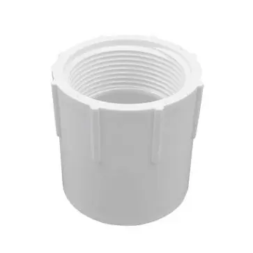 CHARLOTTE 435-015 PVC (Schedule 40) 2101 Series Female Adapter, S x FPT, 1-1/2