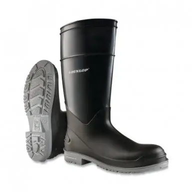 Dunlop Protective Footwear 8968200.14 PolyGoliath Rubber Boots Steel Toe Men's 14 16 in Boot