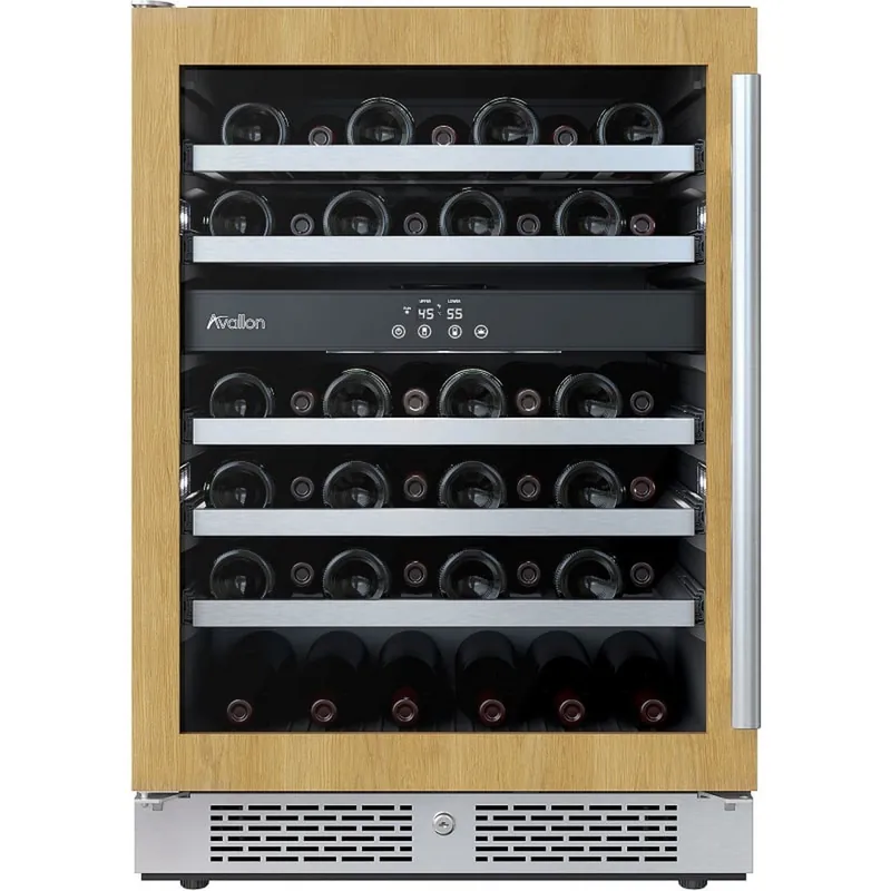 Avallon AWC242DZRH 24 Built-In Dual Zone Wine Cooler