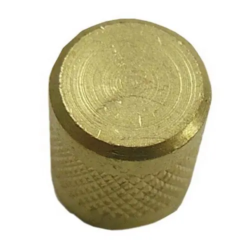Sealed Unit Parts/Supco SF2245 Heavy Duty Round Brass Cap with Neoprene Seal 1/4 inch