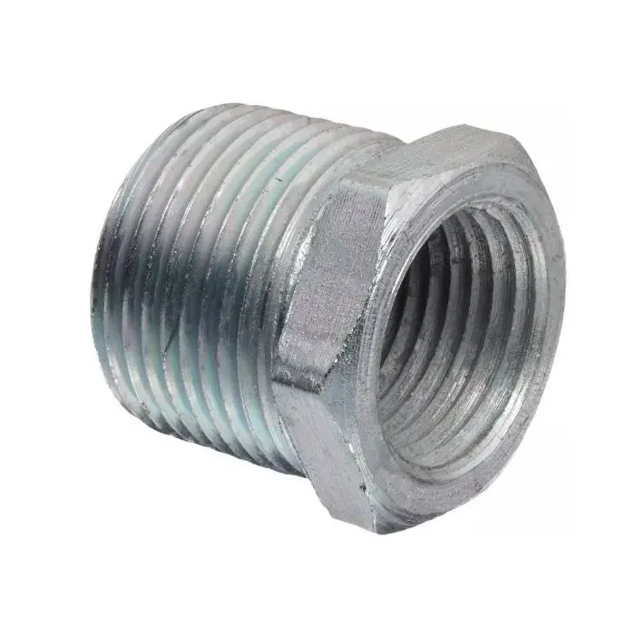 Malleable Fittings ZMGBU0604 1-1/4 x 3/4 in. NPT 150# Global Galvanized Malleable Iron Hex Bushing