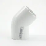 Charlotte 417-010 PVC (Schedule 40) 2309 Series Elbow, 45 Degrees, S x S, 8833