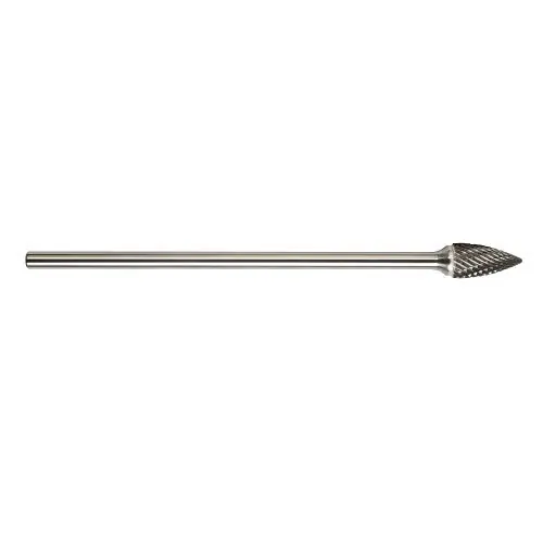 Magnum 7GX132DC Carbide Burr 7000GX Extra Long Shank 1/2 in Head Dia 1 in Length of Cut