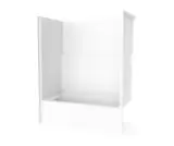 Clarion Bathware RTS6032L-WH Tub/Shower 60X33 Left Drain
