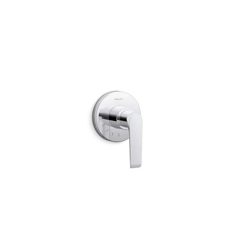 KOHLER T97025-4-BL Avid Single Handle Volume Control Valve Trim in Matte Black
