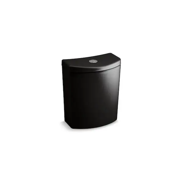 Kohler 3569-7 Persuade 1.1 gpf/1.6 gpf Dual Flush Toilet Tank in Black Black