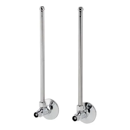 McGuire Manufacturing LF2167CCLK 1/2 x 1/2 in. Flexible Lavatory Supply