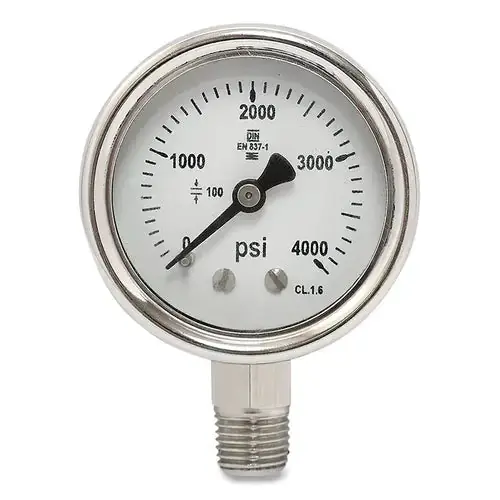 Best Welds MIPSB24000 Pressure Gauge 4000 psi 2 in Replacement Gauge