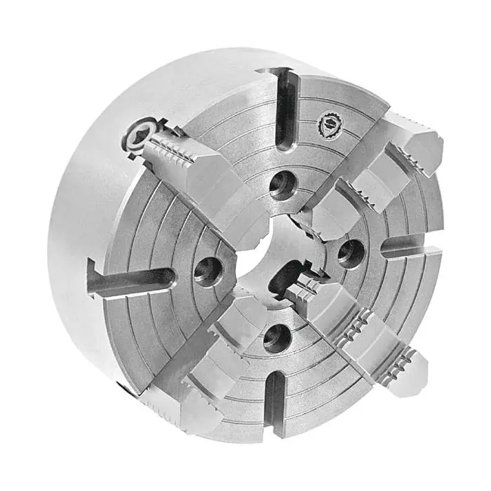 Bison 7-850-1200 BISON 12 P/B 4-JAW IND CHUCK SOLID JAWS SEMI-STEEL #4304