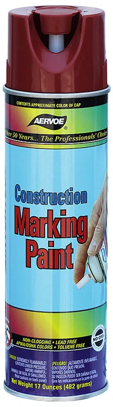 Dottie DOTT-256 256 Red Construction Marking Paint 20 OZ