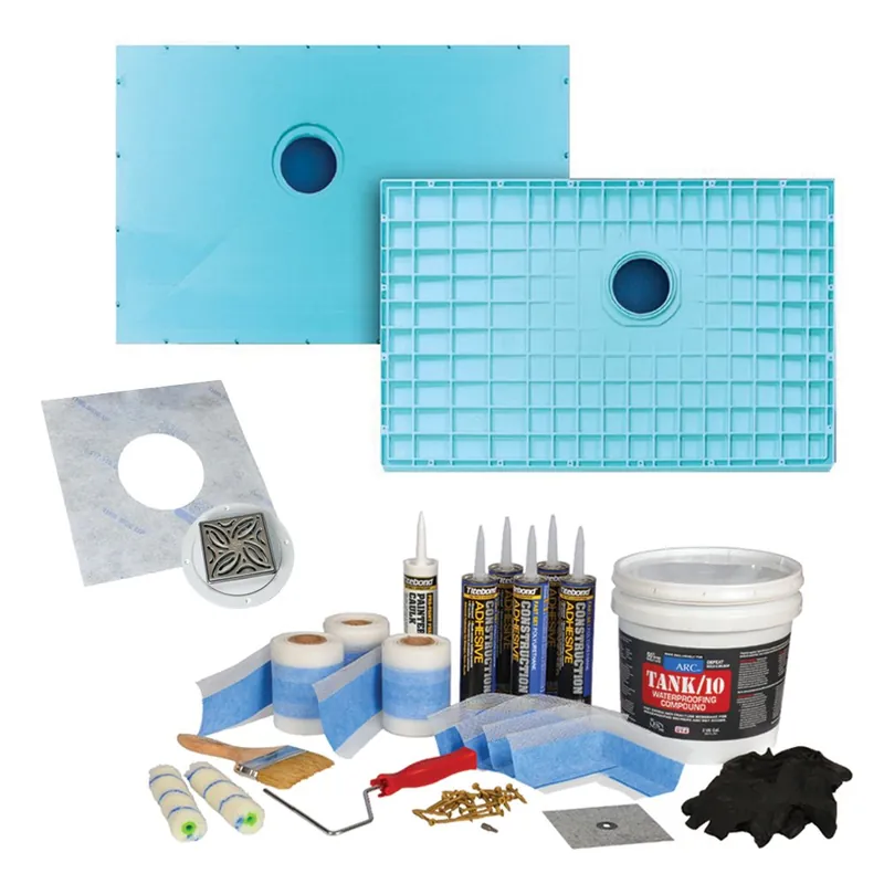 ARC INC K5932C-PRE-VL SHOWER BASE KIT 59X32-1/4