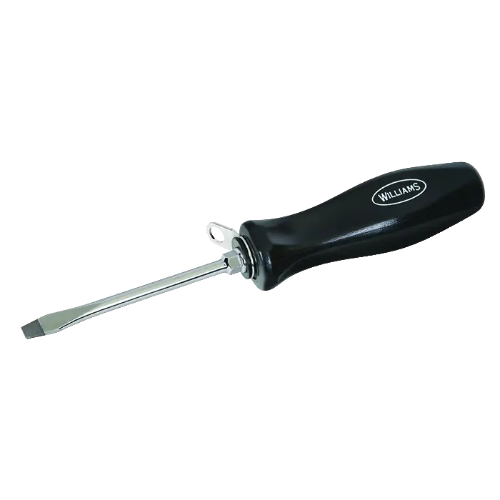 Williams SDR-30 Flat Head Screwdriver, Slotted, 7/16 in Point, 1/2 in Lg