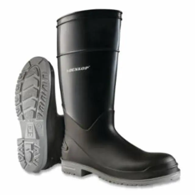 Dunlop Protective Footwear 8968200.08 PolyGoliath Rubber Boots Steel Toe Men's 8 16 in Boot