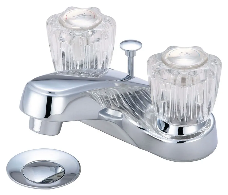 Olympia L-7222 lavatory faucet 2-handle 1.2 GPM lead-free polished chrome