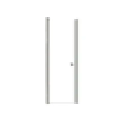Zhongshan Donghao Hardware Co. LSD247006C-BS Shower Door 24X70 Brushed Stainless