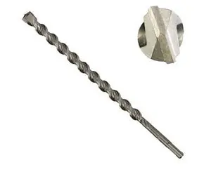 Irwin 322033 SpeedHammer Plus 2-Cutter Hammer Drill Bit 1/2 in 10 in Cutting 12 in OAL