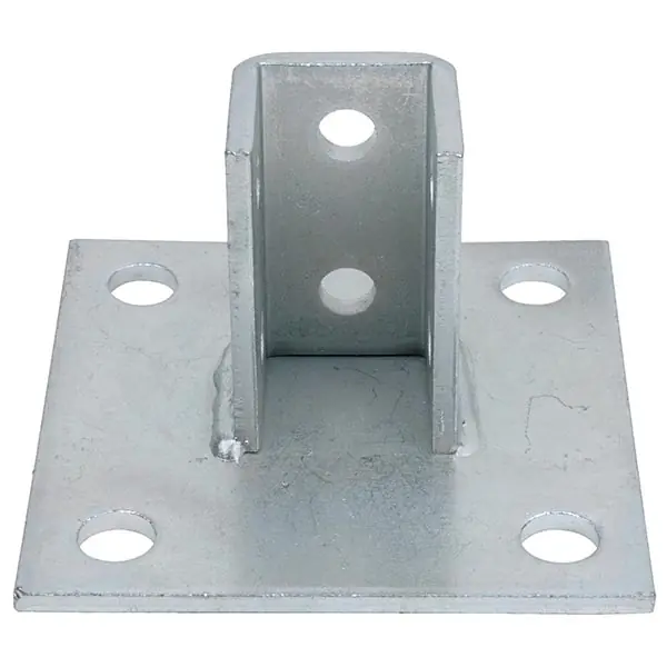 Superstrut AP-232SQ-EG Connector Post Base, Steel, 6 Inches x 6 Inches