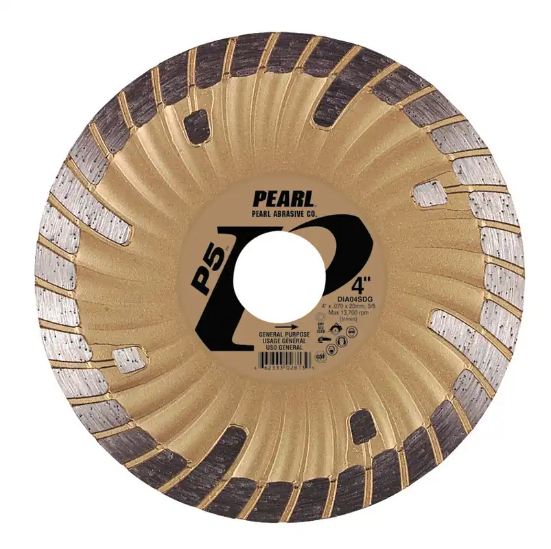 Pearl DIA04SDG Pearl Sd Series Gold Blade, 4 In, 20 Mm - 5/8 In