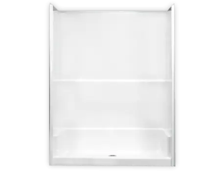 Clarion Bathware RE6035SD-WH Shower 60X35 RE6035SD-WH Fiberglass