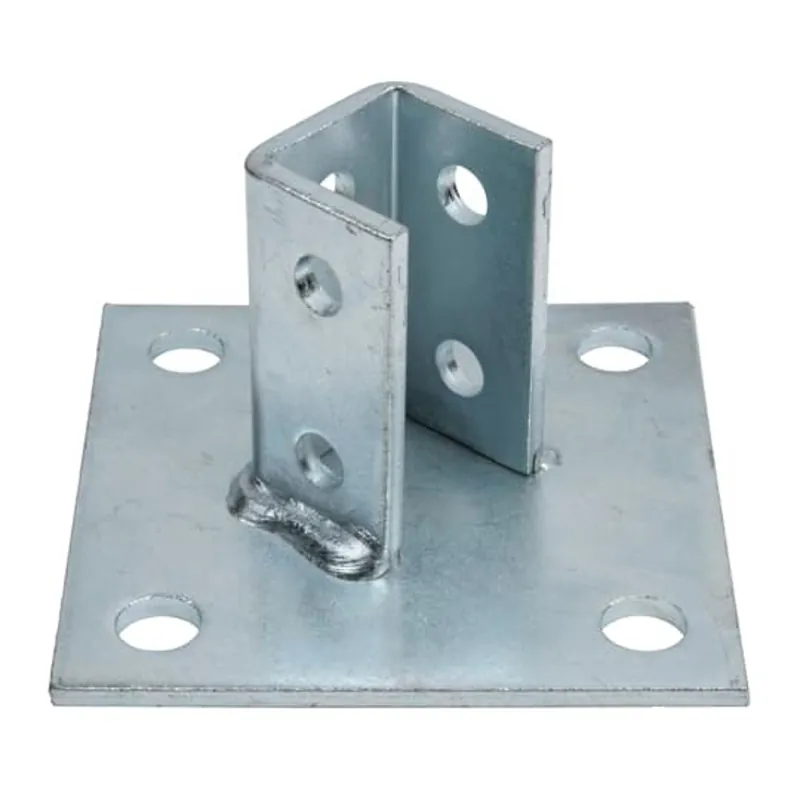 Superstrut AP232EG Connector Diagonal Post Base Post Height 3-1/2 Inches Post Length 1-11/16 Inch