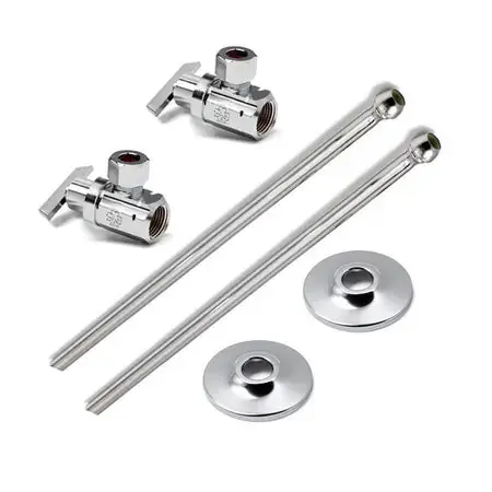 McGuire Manufacturing LF165LK Sink 3/8 x 2-1/4 in. Supply Kit in Chrome Plated