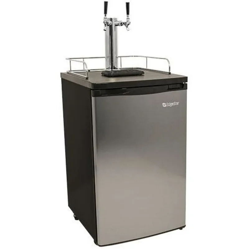 Edgestar KC2000TWINA CCY Free Standing Full Keg Beer Dispenser