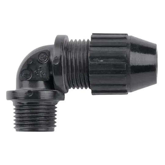 T&B Ind Fitting 2681 Liquidtight Cord Connector 1/2 Inch 90 Degree Bend