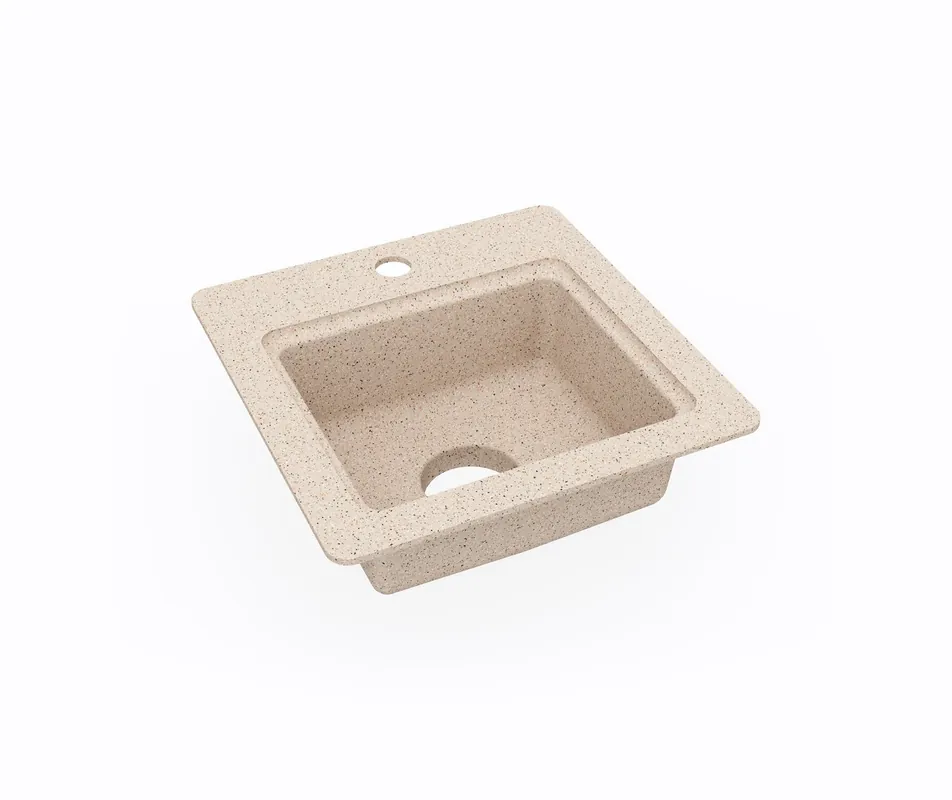Swan BS01515.040 Sink 15X15 1HL SGL BWL