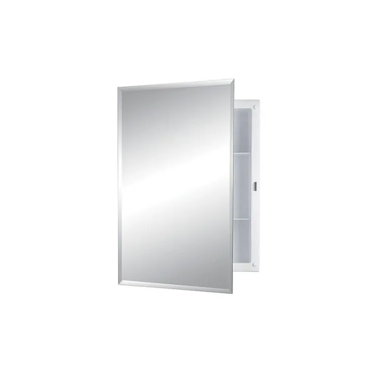 Jensen 781037 Builder Series 22 In. Recessed Mount Medicine Cabinet In Basic White