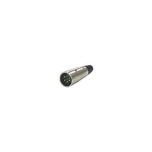 Switchcraft A4M Series 4-Pin XLR Male Cable Mount, Silver Pins, Nickel