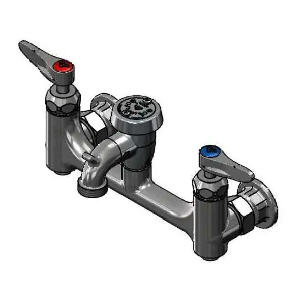 T&S Brass Faucets B-0674-CR-BSTR