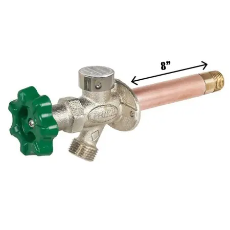 PRIER P-164G08 P-164 Freezeless Quarter-Turn Wall Hydrant