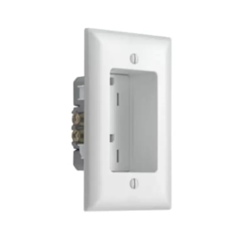 Pass & Seymour R885TRWCC6 Recessed Tamper-Resistant Duplex Receptacle 15A 125 VAC