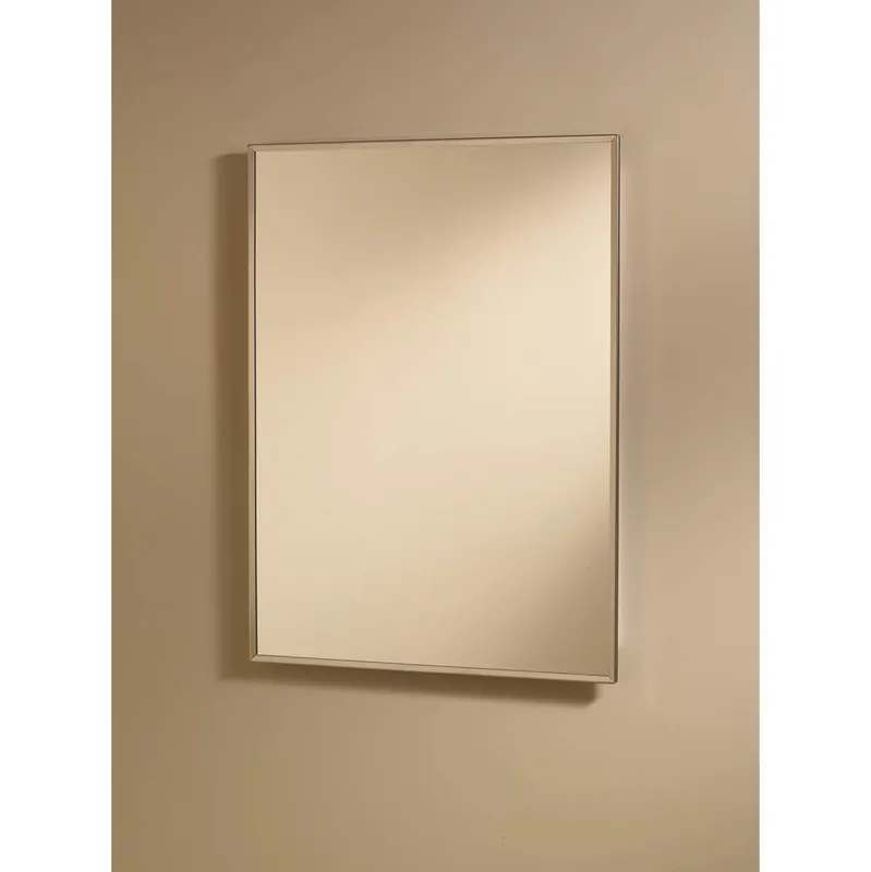 Jensen 490 Styleline 24-1/8 in. Recessed Mount Medicine Cabinet in Basic White