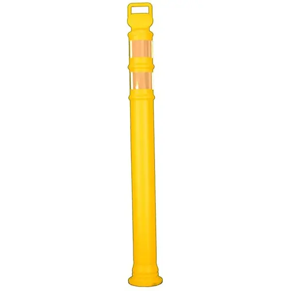 Cortina Safety Products 03747Y EZ GRAB 45 x 3-1/2 in. Yellow Delineator Post