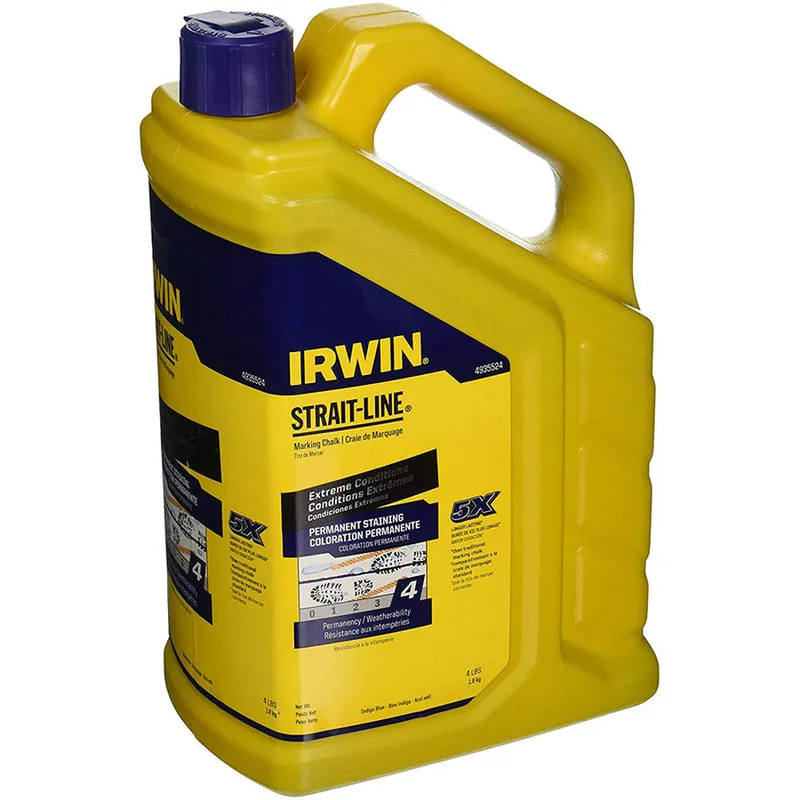 Irwin 4935524 Chalk 4 LB - Indigo Blue Permanent