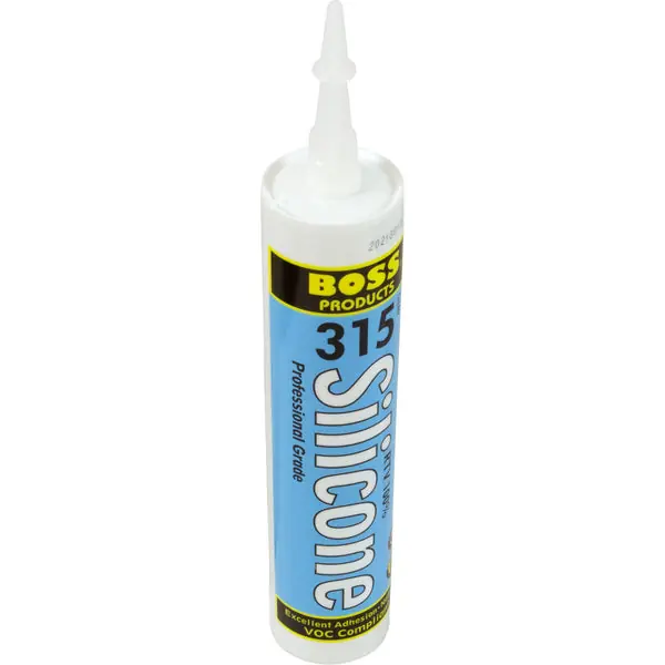 Boss Products 137616 Silicone Sealant Cartridge Clear