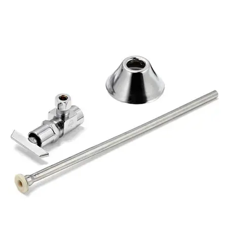McGuire Manufacturing LFH2166LK Toilet 1/2 in x 3/8 in x 2-7/16 in Supply Kit