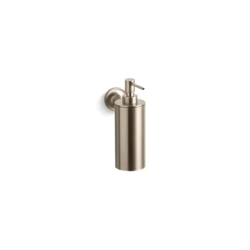 Kohler 14380-BV Purist Wall Mount Soap/Lotion Dispenser