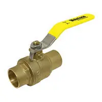 Webstone Valve H-51703 Ball Valve 3/4 Sweat Full Port Brass