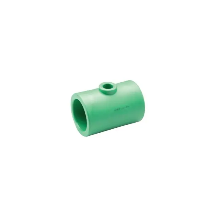 Aquatherm 1060040928 Green Fusiolen Pp-R Socket Weld Reducing Tee 1-1/4 X 1-1/4 X 1/2 In