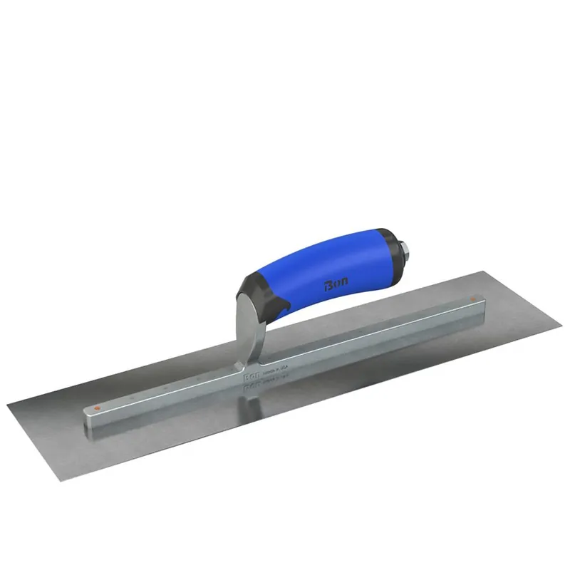 Bon Steel City 67-216 Carbon Steel Finishing Trowel - Square End - 10 X 4 - Replacement MPN