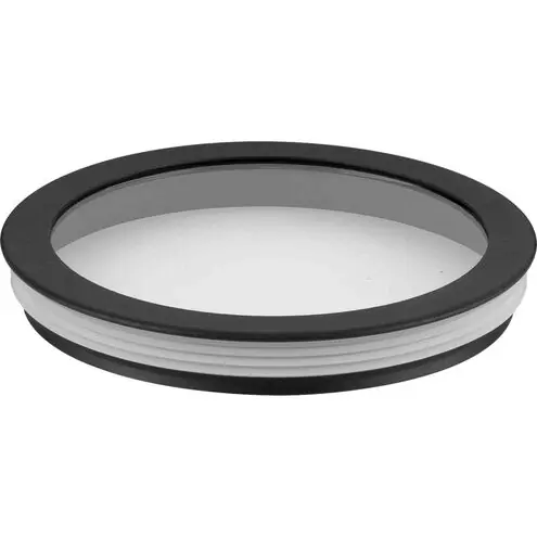 Progress Lighting P860046-031 Black 6 Inch Round Cylinder Cover