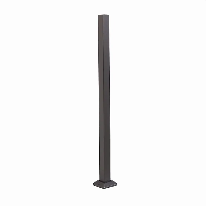 FORTRESS BUILDING PRODUCTS 53302478 POST 2X45-1/2 53302478 FE26 BKSND 4in BASE/COVER