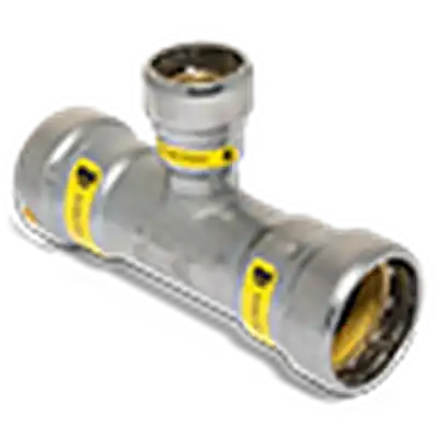 Carbon Steel Press Fittings CP04070G Tee Fitting