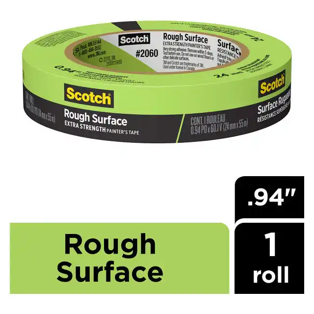 Scotch 7100185563 Rough Surface Painter's Tape 0.94 in x 60.1 yd