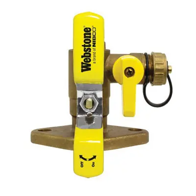 Webstone Valve H-40416 40416 1-1/2 ISO-Valve W/3/4 Drain-Sell
